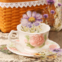 Load image into Gallery viewer, Knaid 120 Pieces Watercolor Flower Stickers Set - Big 4.7" Waterproof Clear Botanical Floral Journaling Sticker for Scrapbook Junk Journal Supplies Bullet Journals Planner Collage Laptop Paper Crafts