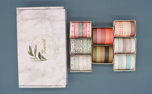 Load image into Gallery viewer, Knaid 40 Rolls of Slim Washi Tape Gift Box Set, Decorative Paper Tapes 10 mm Wide for Scrapbooking, DIY Arts and Crafts, Bullet Journal, Planner, Junk Journal, Notebooks (Pastel)