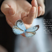 Load image into Gallery viewer, Knaid Butterfly Dragonfly Insects Stickers Set (240 Pieces) - PET Transparent Waterproof Decorative Decals for Scrapbook DIY Crafts Album Bullet Journal Planner Water Bottles Phone Cases Laptops