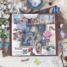 Load image into Gallery viewer, Knaid Butterfly Dragonfly Insects Stickers Set (240 Pieces) - PET Transparent Waterproof Decorative Decals for Scrapbook DIY Crafts Album Bullet Journal Planner Water Bottles Phone Cases Laptops