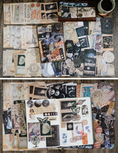 Load image into Gallery viewer, Knaid Vintage Scrapbook Supplies Pack (200 Pieces) for Art Journaling Bullet Junk Journal Planners DIY Paper Stickers Craft Kits Notebook Collage Album Aesthetic Cottagecore Picture Frames (Celestial)