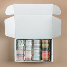 Load image into Gallery viewer, Knaid 40 Rolls of Slim Washi Tape Gift Box Set, Decorative Paper Tapes 10 mm Wide for Scrapbooking, DIY Arts and Crafts, Bullet Journal, Planner, Junk Journal, Notebooks (Pastel)