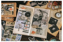 Load image into Gallery viewer, Knaid 200 Pieces Vintage Ephemera Pack Decoupage Paper Junk Journal Kit Scrapbook Planner Sticker Supplies for Art Journaling Bullet Journals Collage Craft Notebooks Album Crafter Gifts (Exploration)
