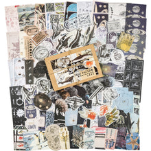 Load image into Gallery viewer, Knaid 200 Pieces Vintage Ephemera Pack Decoupage Paper Junk Journal Kit Scrapbook Planner Sticker Supplies for Art Journaling Bullet Journals Collage Craft Notebooks Album Crafter Gifts (Exploration)
