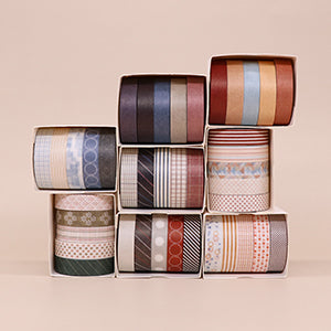 Craft Sensations Washi Tape Set 40 Rolls of 3 Metres, Decorative