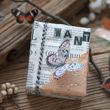 Load image into Gallery viewer, Knaid Butterfly Dragonfly Insects Stickers Set (240 Pieces) - PET Transparent Waterproof Decorative Decals for Scrapbook DIY Crafts Album Bullet Journal Planner Water Bottles Phone Cases Laptops
