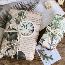 Load image into Gallery viewer, Knaid Vintage Scrapbooking Stickers Pack, Decorative Plants Flower Butterfly Mushroom Paper Decals Nature Retro Collection for Junk Journal DIY Arts Crafts Album Bullet Journals Planners
