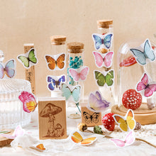 Load image into Gallery viewer, Knaid Butterfly Stickers Set (360 Pieces) - Decorative Colorful Assorted Insects Decals for Scrapbooking DIY Arts Crafts Album Bullet Journals Junk Journal Planners Water Bottles Phone Cases Laptops
