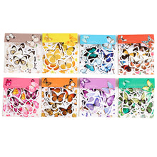 Load image into Gallery viewer, Knaid Butterfly Stickers Set (360 Pieces) - Decorative Colorful Assorted Insects Decals for Scrapbooking DIY Arts Crafts Album Bullet Journals Junk Journal Planners Water Bottles Phone Cases Laptops
