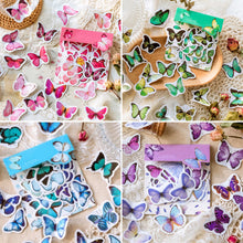 Load image into Gallery viewer, Knaid Butterfly Stickers Set (360 Pieces) - Decorative Colorful Assorted Insects Decals for Scrapbooking DIY Arts Crafts Album Bullet Journals Junk Journal Planners Water Bottles Phone Cases Laptops
