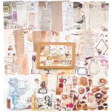 Load image into Gallery viewer, Knaid 260 Pieces Vintage Ephemera Pack Junk Journal Kit Scrapbook Supplies Decoupage Paper Sticker Material for Art Journaling Bullet Journals Planners Collage Craft Notebooks Album Crafter Gifts (Food Notes)
