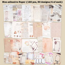 Load image into Gallery viewer, Knaid 260 Pieces Vintage Ephemera Pack Junk Journal Kit Scrapbook Supplies Decoupage Paper Sticker Material for Art Journaling Bullet Journals Planners Collage Craft Notebooks Album Crafter Gifts (Food Notes)
