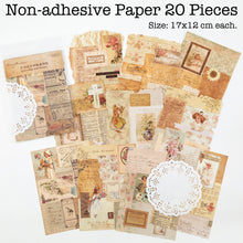 Load image into Gallery viewer, Knaid Junk Journal Kit Vintage Ephemera Bundle Scrapbook Supplies Sticker Paper Material Pack for Art Journaling Bullet Journals Planners Collage Craft Notebooks Decoupage Album Crafter Gifts (Garden)
