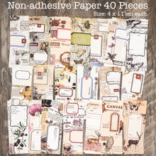 Load image into Gallery viewer, Knaid Junk Journal Kit Vintage Ephemera Bundle Scrapbook Supplies Sticker Paper Material Pack for Art Journaling Bullet Journals Planners Collage Craft Notebooks Decoupage Album Crafter Gifts (Garden)
