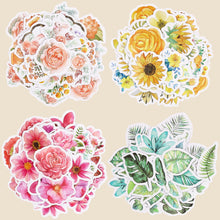 Load image into Gallery viewer, Knaid Flower Stickers Set (360 Pieces) Decorative Assorted Floral Sticker for Scrapbooking Planner Bullet Journals Supplies
