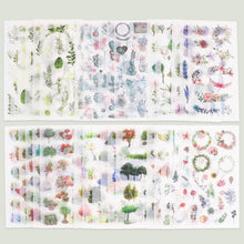 Load image into Gallery viewer, Knaid Watercolor Stickers Set (Assorted 600+ Pieces, 36 Sheets) - Decorative Sticker for Scrapbooking, Kid DIY Arts Crafts, Album, Bullet Journaling, Junk Journal, Planners, Calendars and Notebook
