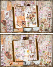 Load image into Gallery viewer, Knaid 200 Pieces Vintage Ephemera Bundle Junk Journal Kit Scrapbook Supplies Paper Sticker Material Pack for Art Journaling Bullet Journals Planners Collage Craft Notebooks Decoupage Album Crafter Gifts (Cottagecore)
