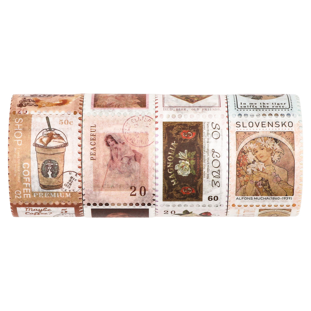 Vintage Postmark Washi, Journaling and Planner Tapes