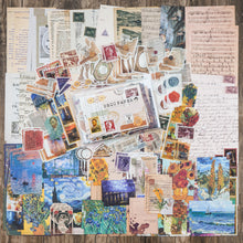 Load image into Gallery viewer, Knaid Vintage Scrapbook Supplies Pack (200 Pieces) for Art Journaling Bullet Junk Journal Planners DIY Paper Stickers Craft Kits Notebook Collage Album Aesthetic Cottagecore Picture Frames (Artistic)
