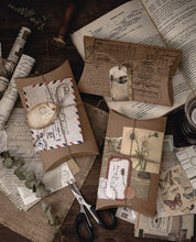 Load image into Gallery viewer, Knaid Vintage Scrapbook Supplies Pack, Decorative Plants Floral Butterfly Mushroom Nature Retro Paper Stickers Collection for Junk Journal DIY Arts Crafts Album Bullet Journals Planners
